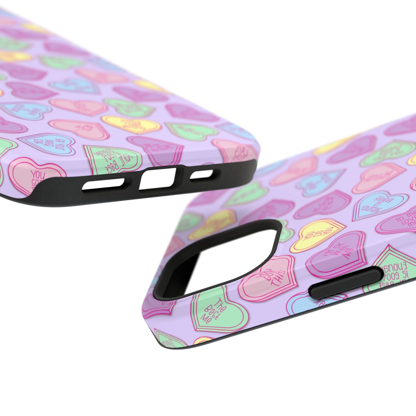 I Heart Me Purple Phone Case