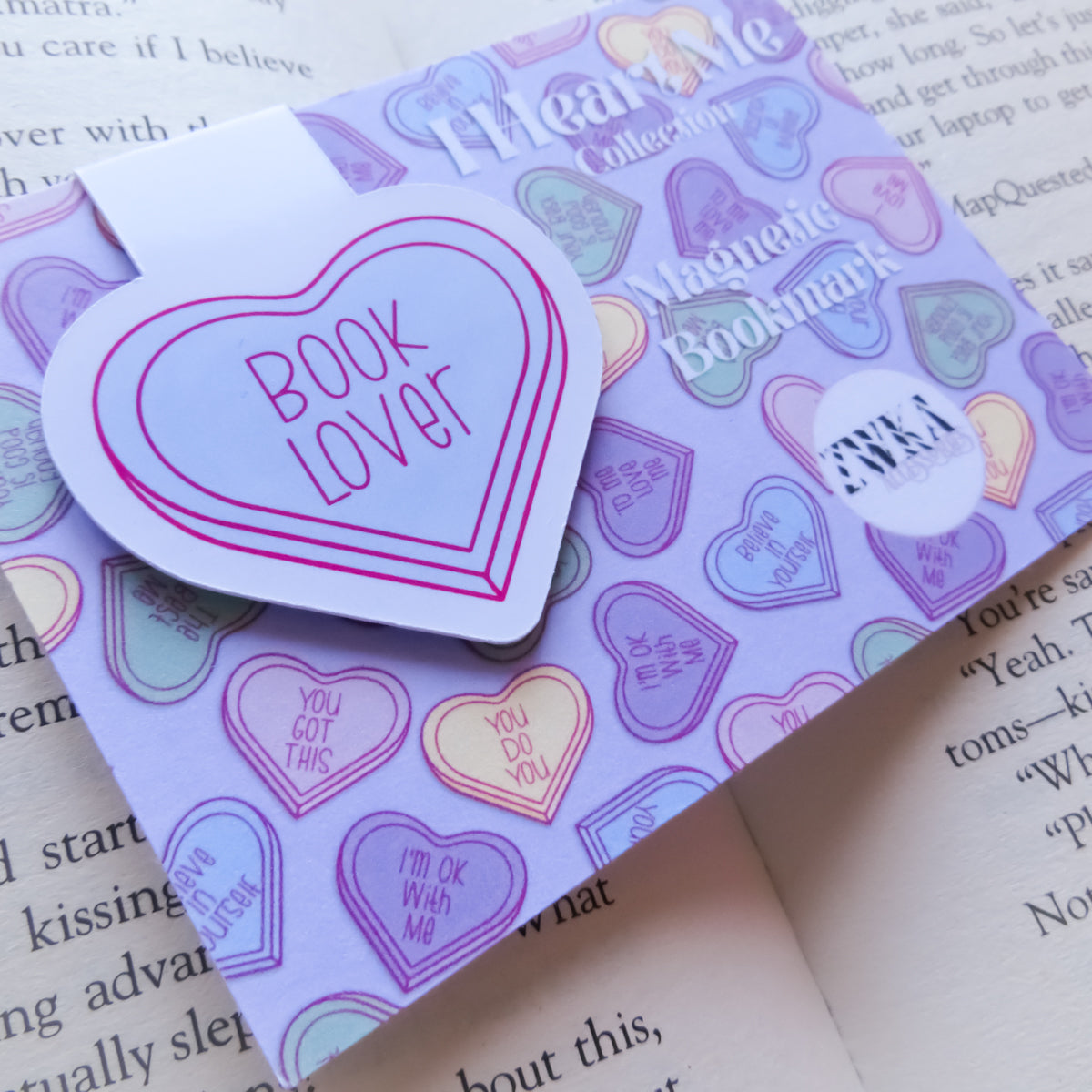 Book Lover Magnetic Bookmark
