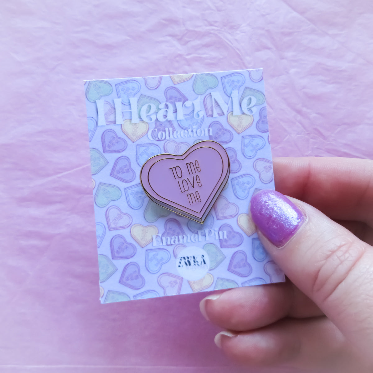 B Grade - To Me Love Me Enamel Pin