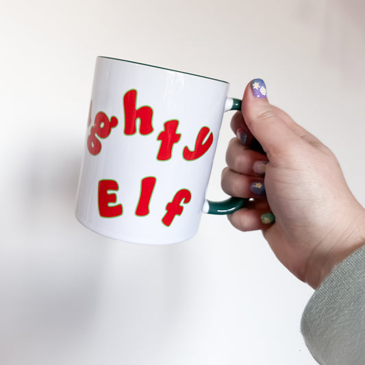 SECONDS - Naughty Elf Mug & Coaster Bundle