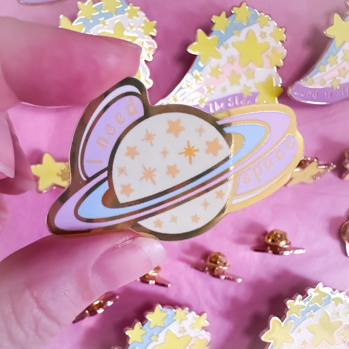 SECONDS - I Need Space Mirror Sticker