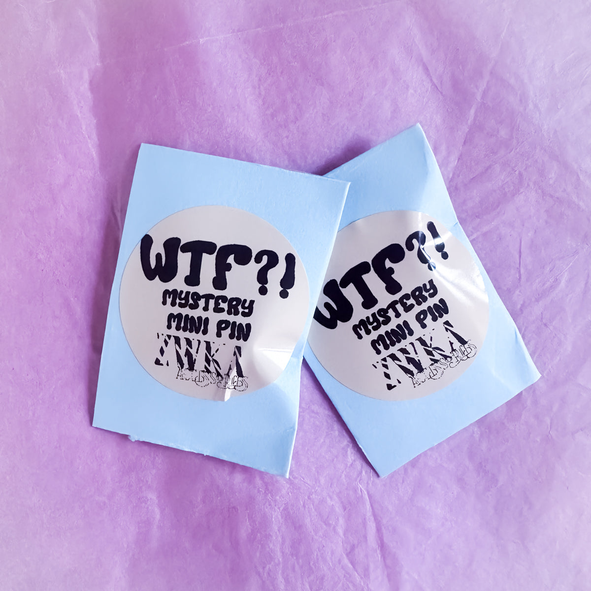 WTF Grade Mystery Mini Pin