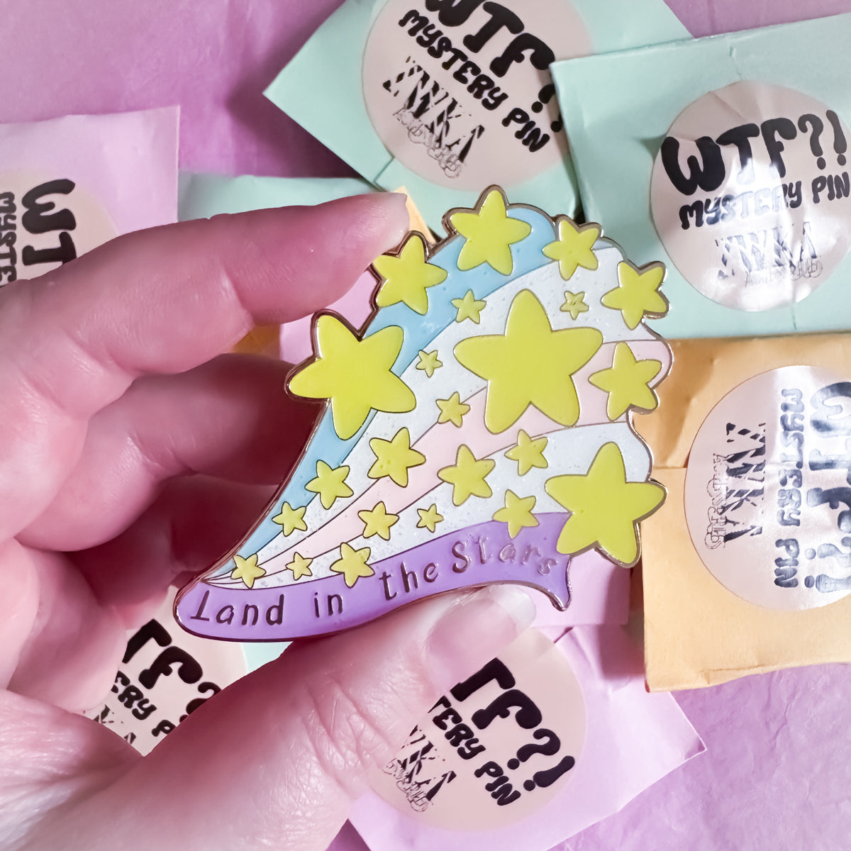 WTF Grade Mystery Pin