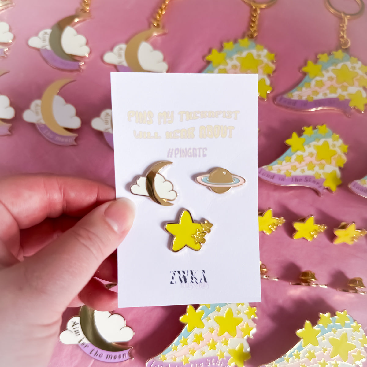 WTF Grade - Mini Enamel Pin Bundle