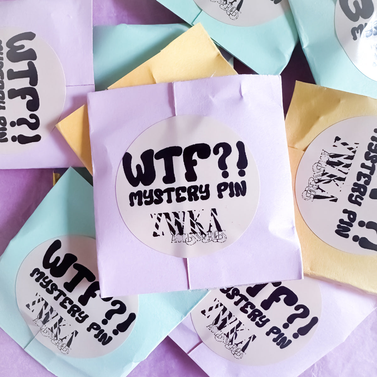 WTF Grade Mystery Pin