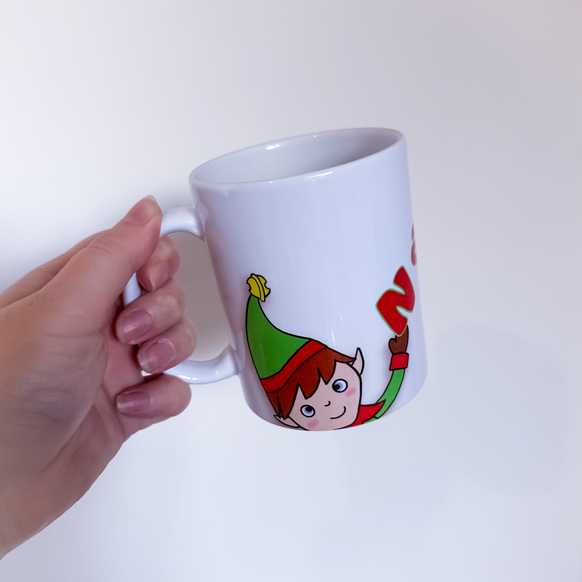 SAMPLE - Naughty Elf Mug