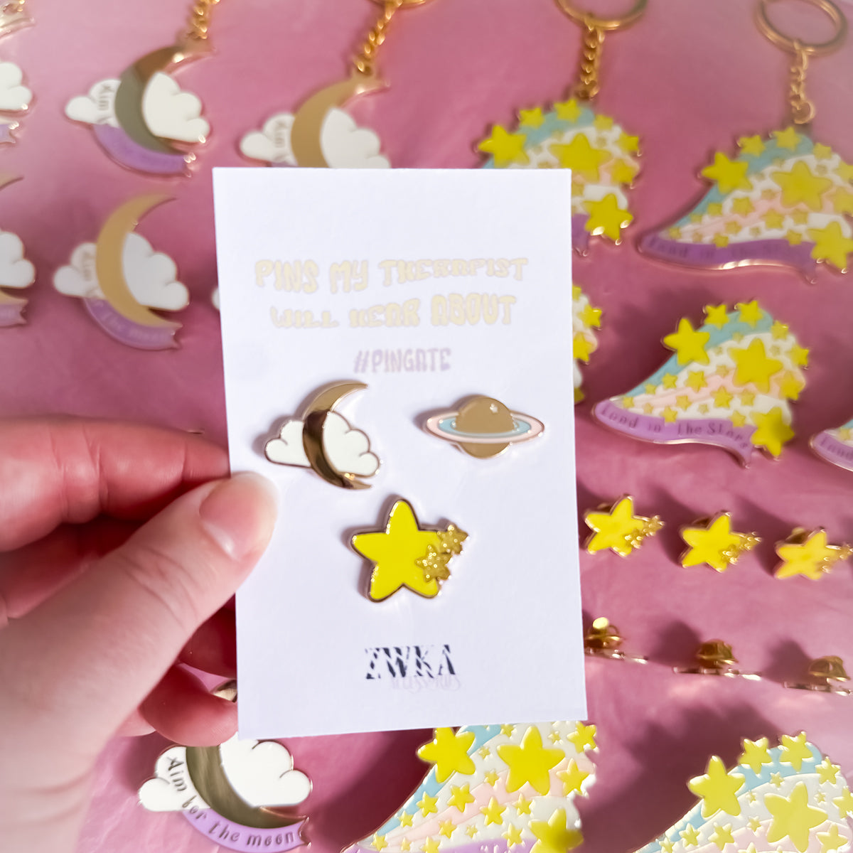 WTF Grade - Mini Enamel Pin Bundle