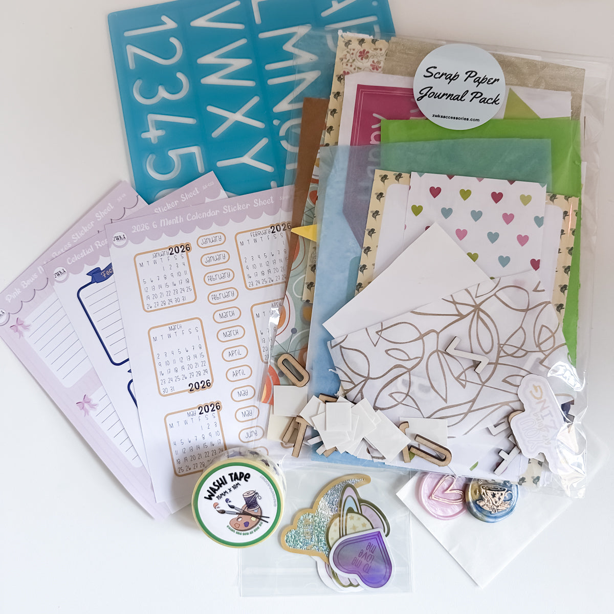 The Ultimate Scrap Journal Pack