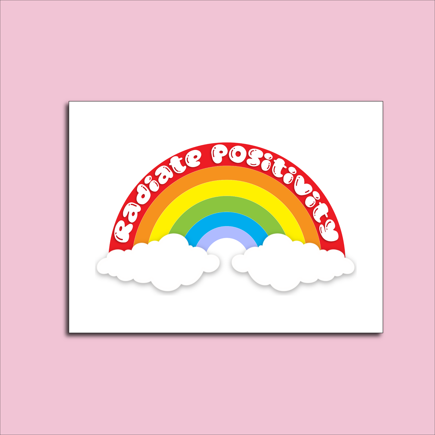 Radiate Positivity A5 Print