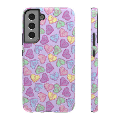 I Heart Me Purple Phone Case