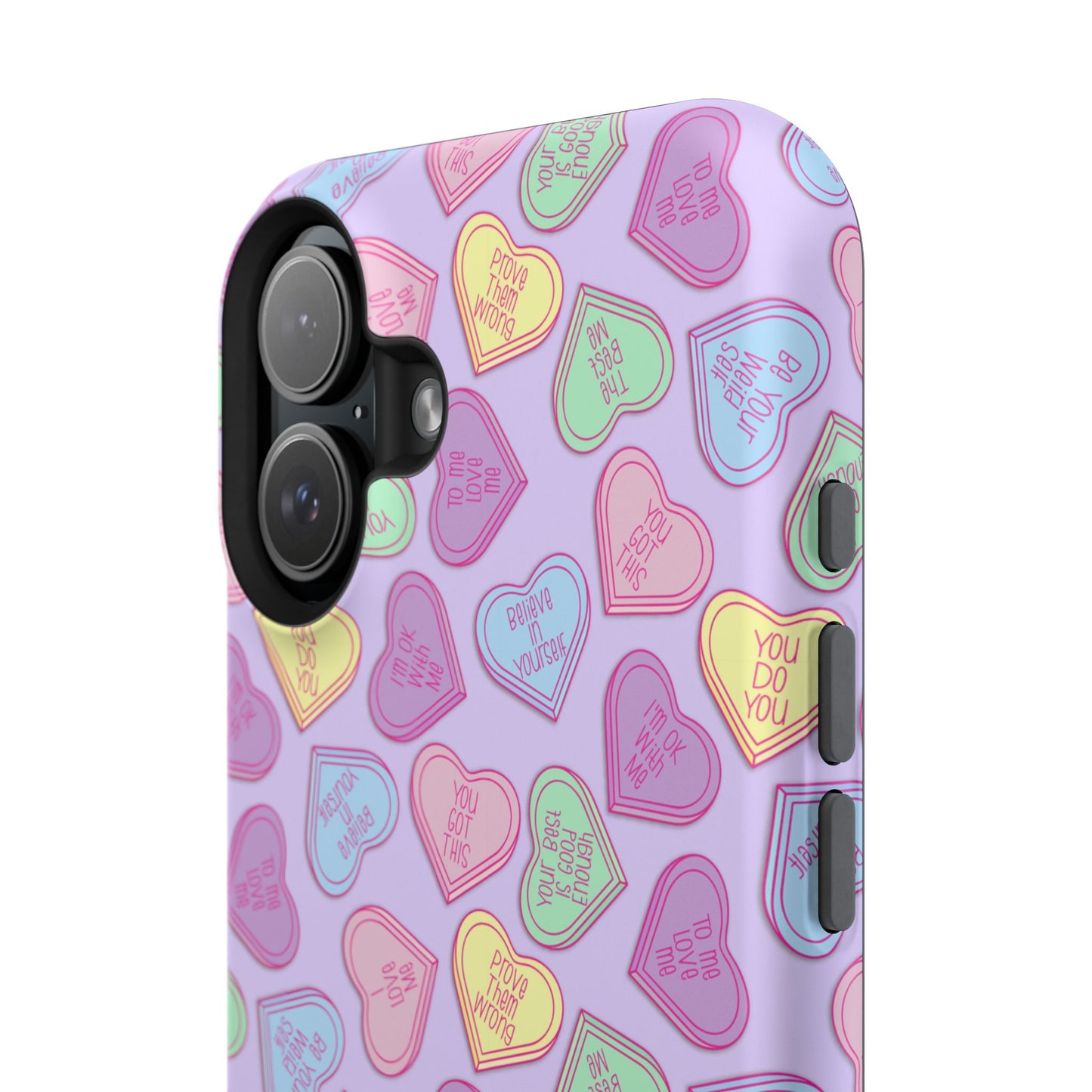 I Heart Me Purple Phone Case