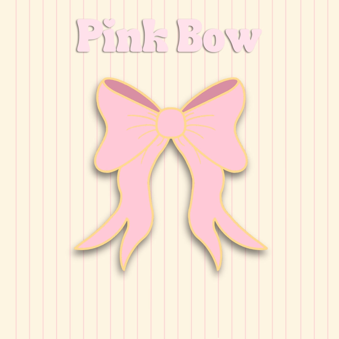 Little Bow Enamel Pin | Pink, Lilac & Powder Blue Bow Pin
