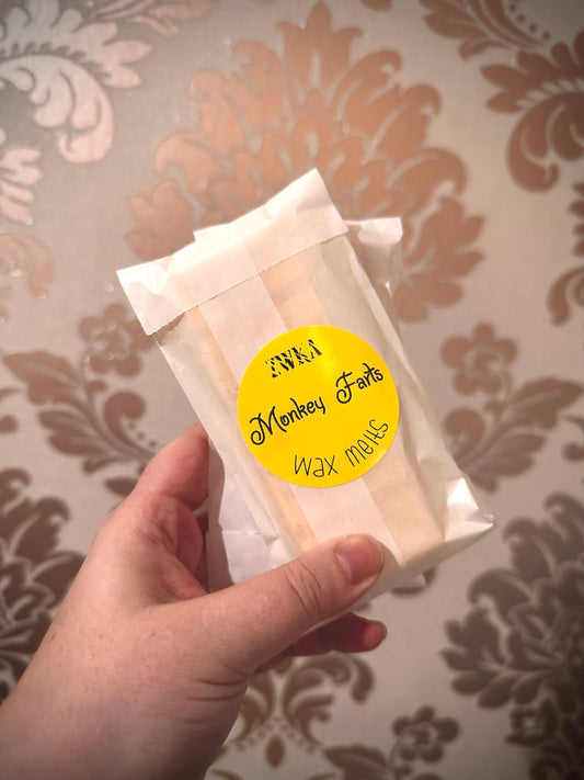 Monkey Farts Scented Wax Melt Snap Bar (broken)