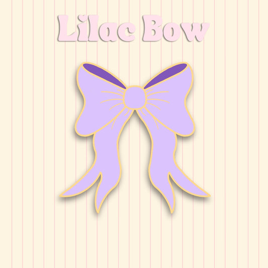 Little Bow Enamel Pin | Pink, Lilac & Powder Blue Bow Pin