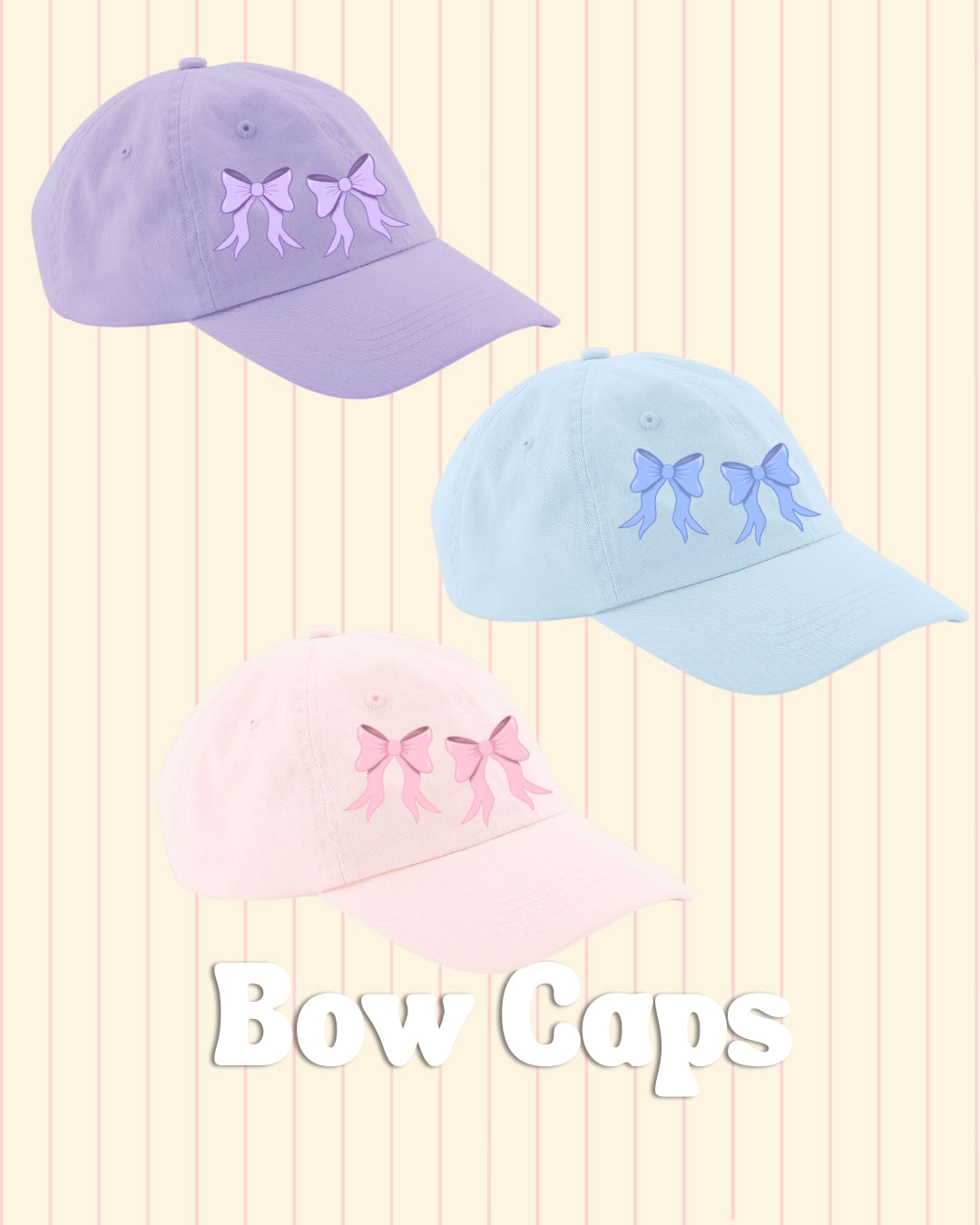 Bow Baseball Cap from The Fresh Start Edit