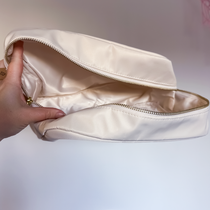 SECONDS - Powder Blue Bow Journal Pouch