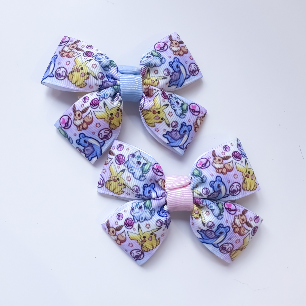 Character Hair Bows | Alligator Clip Pair