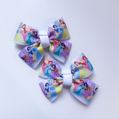 Character Hair Bows | Alligator Clip Pair