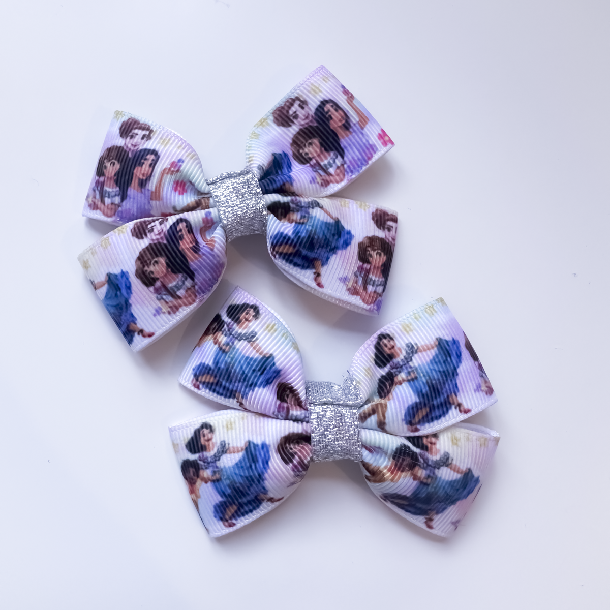 Character Hair Bows | Alligator Clip Pair