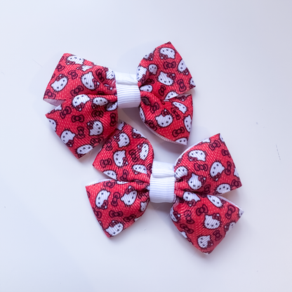 Character Hair Bows | Alligator Clip Pair