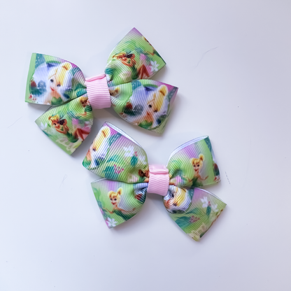 Character Hair Bows | Alligator Clip Pair
