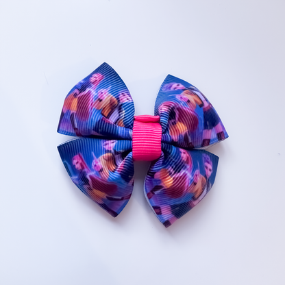 Character Hair Bows | Barrette Clip