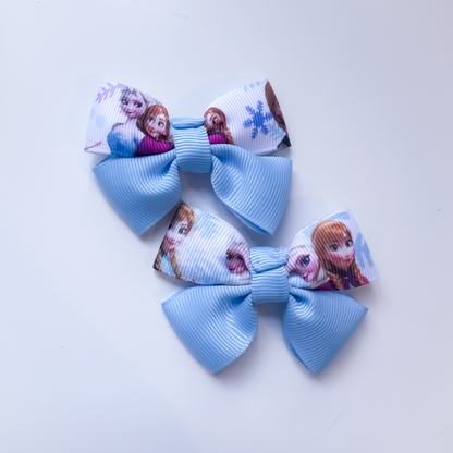 Character Hair Bows | Alligator Clip Pair