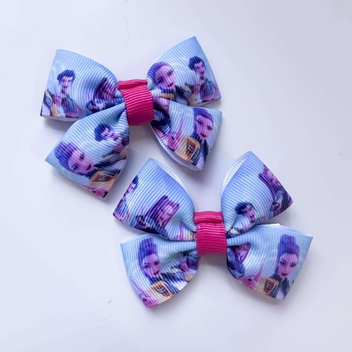 Character Hair Bows | Alligator Clip Pair