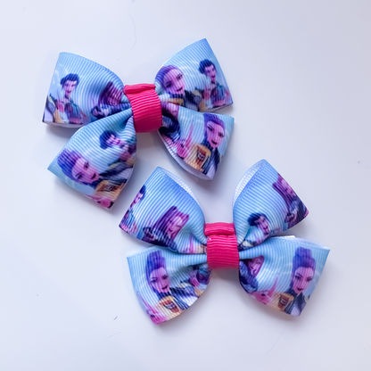 Character Hair Bows | Alligator Clip Pair