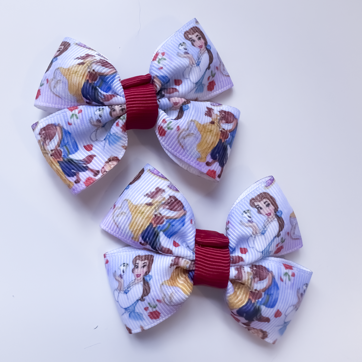 Character Hair Bows | Alligator Clip Pair