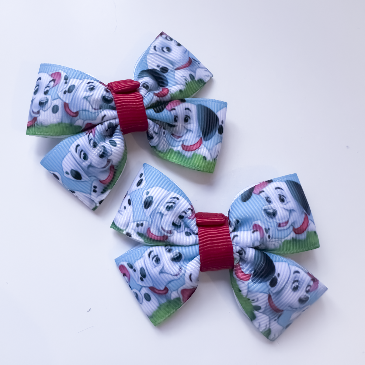 Character Hair Bows | Alligator Clip Pair
