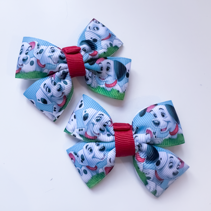 Character Hair Bows | Alligator Clip Pair