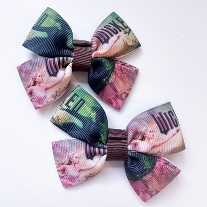 Character Hair Bows | Alligator Clip Pair