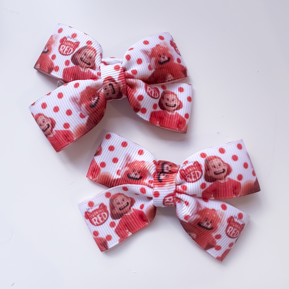 Character Hair Bows | Alligator Clip Pair