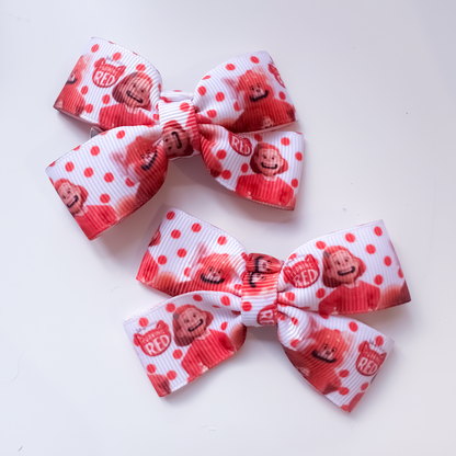 Character Hair Bows | Alligator Clip Pair