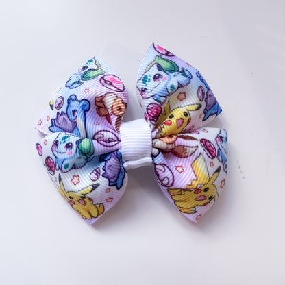 Character Hair Bows | Barrette Clip