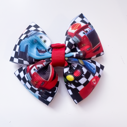Character Hair Bows | Barrette Clip