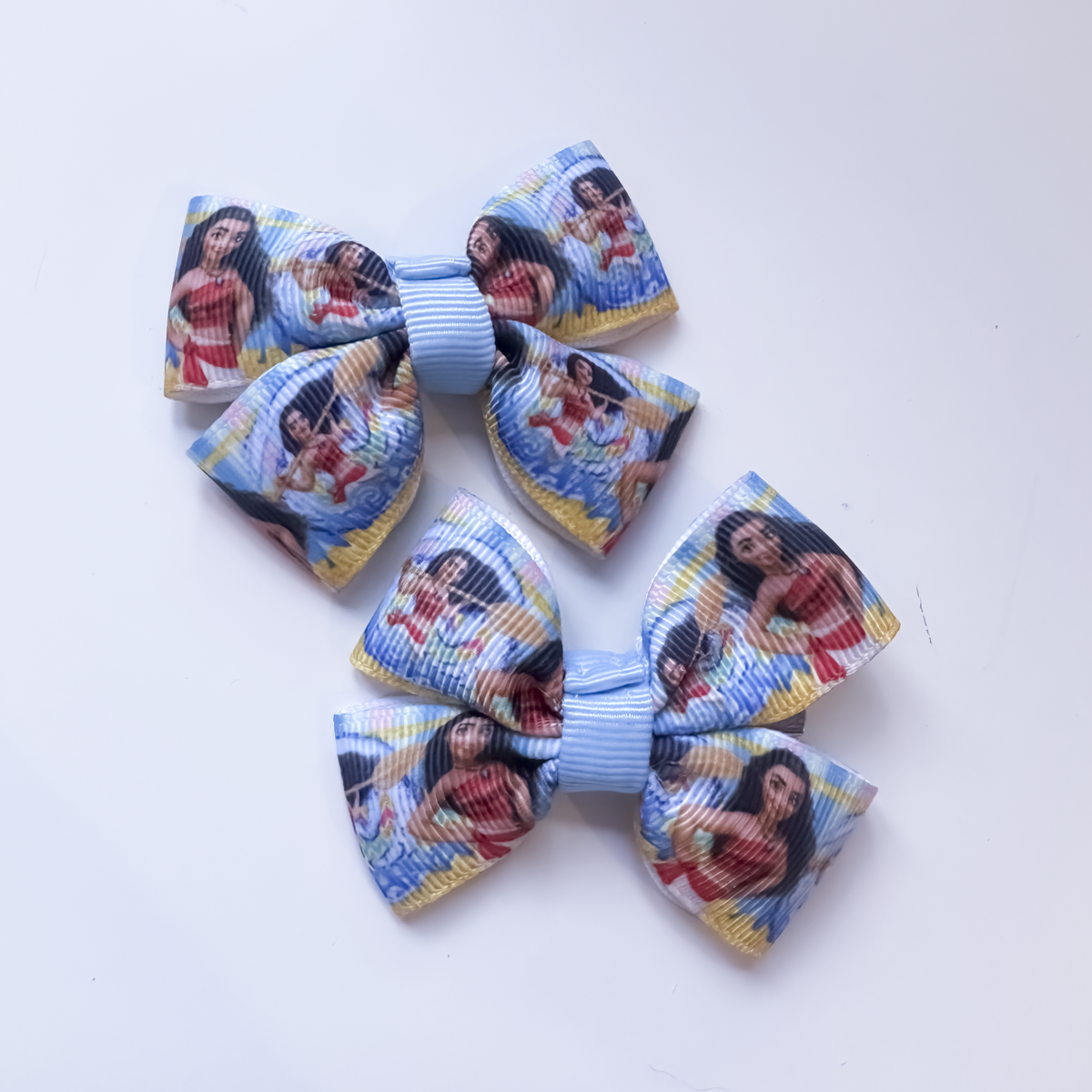 Character Hair Bows | Alligator Clip Pair