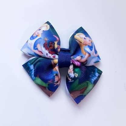 Character Hair Bows | Barrette Clip