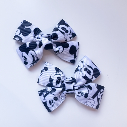 Character Hair Bows | Alligator Clip Pair