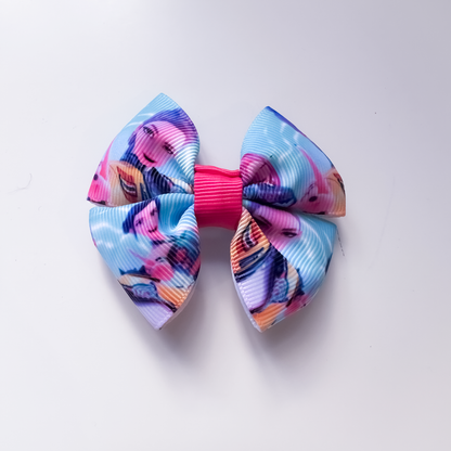 Character Hair Bows | Barrette Clip