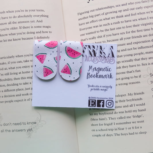 Watermelon Magnetic Bookmarks