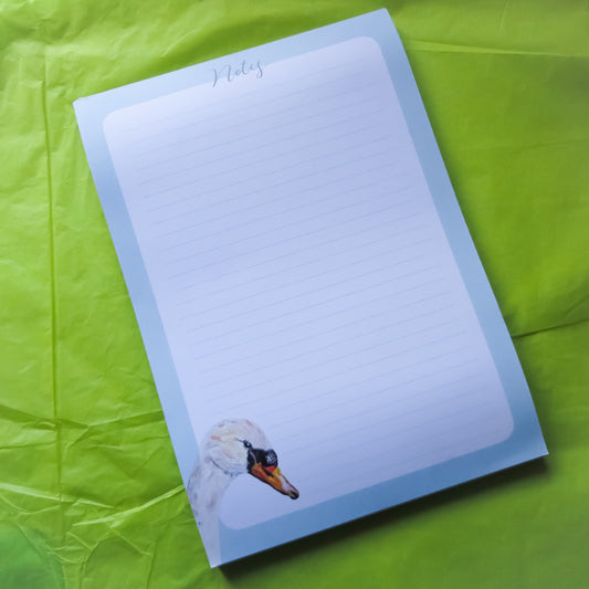 Swan A5 Lined Notepad