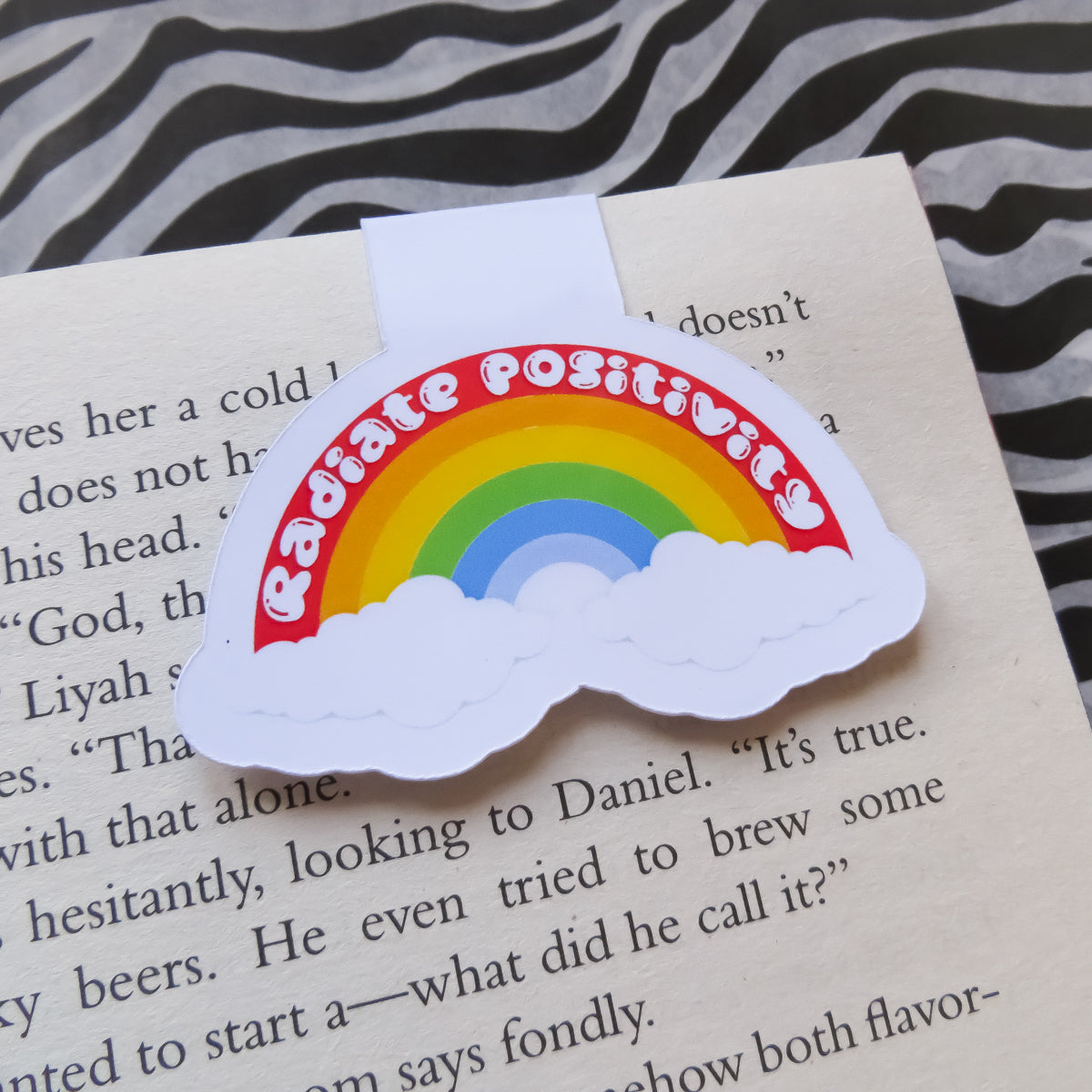 Radiate Positivity Magnetic Bookmark