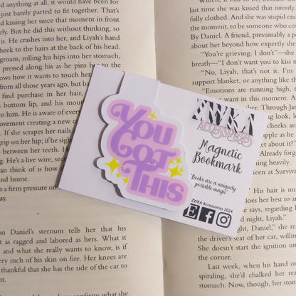 You Got This Magnetic Bookmark