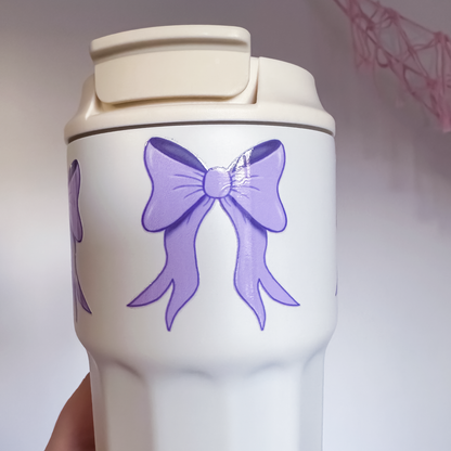 SECONDS - Lilac Bow Travel Mug