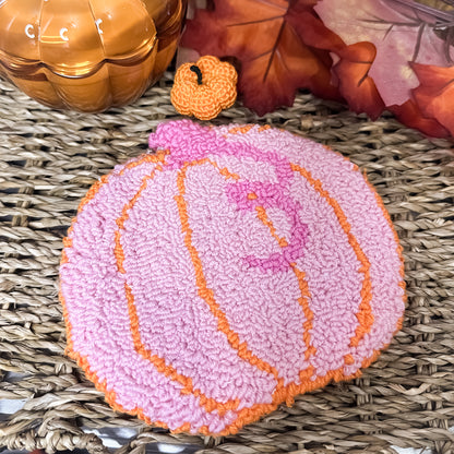 Pumpkin Mug Rug Coaster