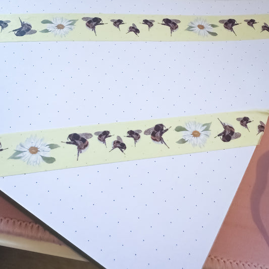 Daisy & Bumblebee Washi Tape