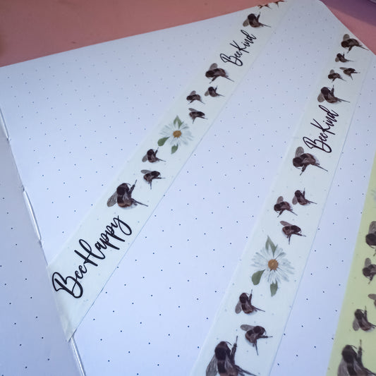 Bee Happy & Bee Kind Washi Tape