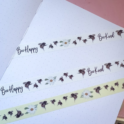 Bee Happy & Bee Kind Washi Tape